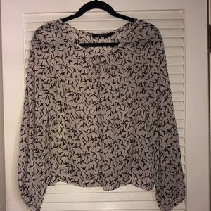 ark & co chiffon blouse